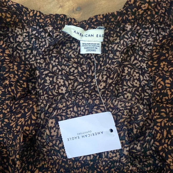 NWT American Eagle Floral Crop Tube Top - Picture 2 of 3